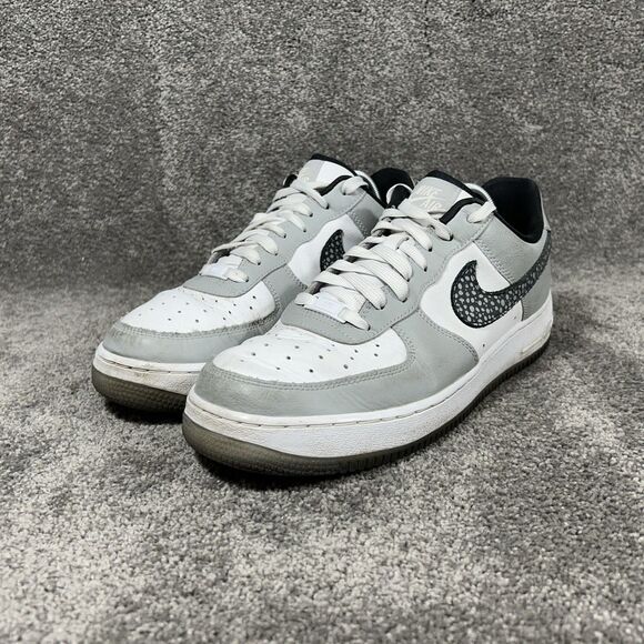 Nike Air Force 1 Low Nike By You DH7128-991 Men’s Size 10.5 Gray Athletic Shoes - Picture 5 of 12